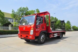 這款國(guó)六挖機(jī)平板運(yùn)輸車(chē)很火，關(guān)注沒(méi)？
